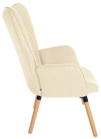 Fauteuil Garding met stof bekleed