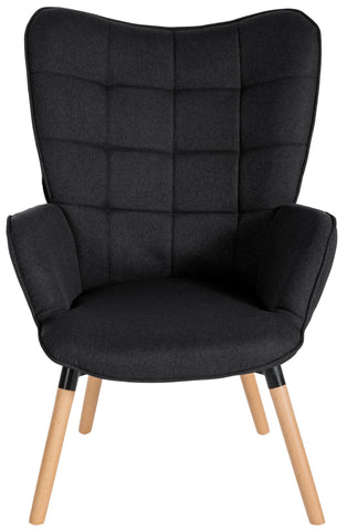 Fauteuil Garding met stof bekleed