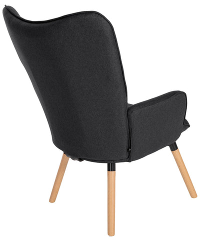 Fauteuil Garding met stof bekleed