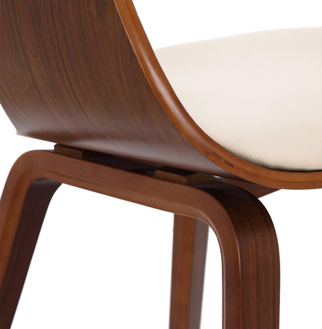 Kingston faux leather visitor chair