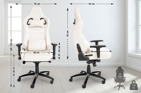 Office chair Keren Genuine leather