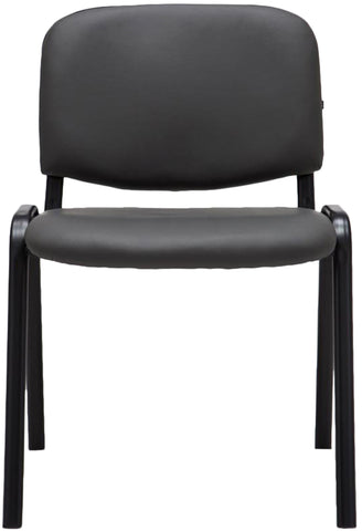 Ken imitation leather stacking chair