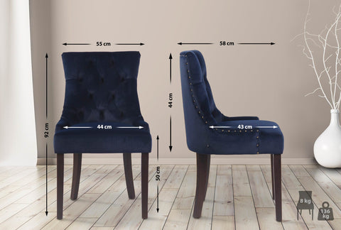 Dining chair Aberdeen velvet