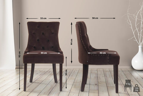 Dining chair Aberdeen velvet