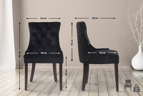 Dining chair Aberdeen velvet