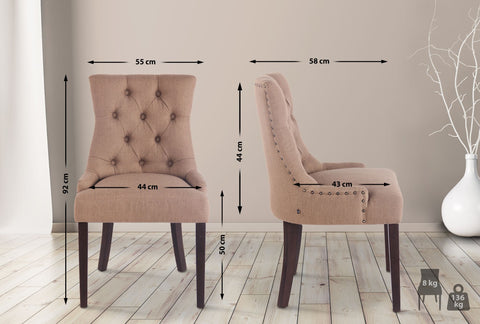 Dining chair Aberdeen fabric