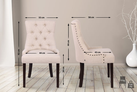 Dining chair Aberdeen fabric