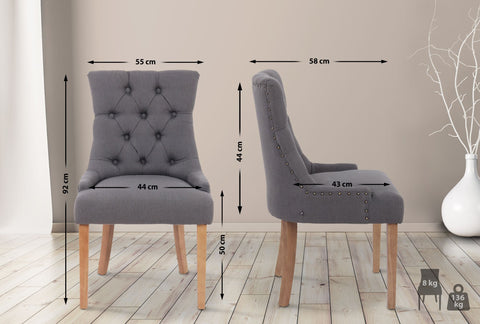 Dining chair Aberdeen fabric