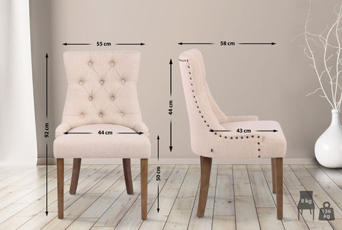 Dining chair Aberdeen fabric