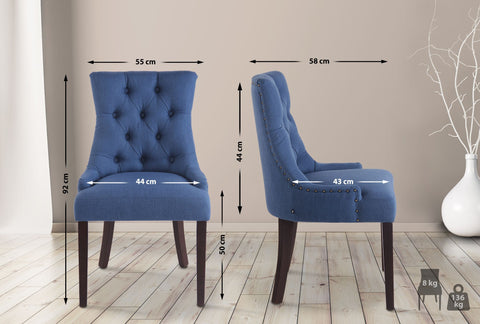 Dining chair Aberdeen fabric