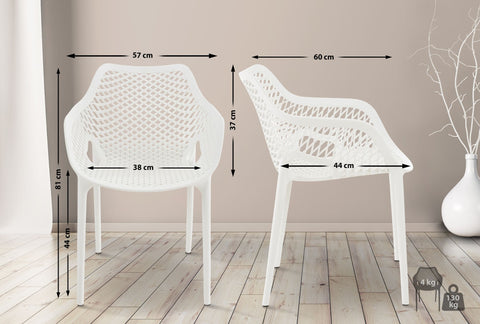 Stackable chair Air XL