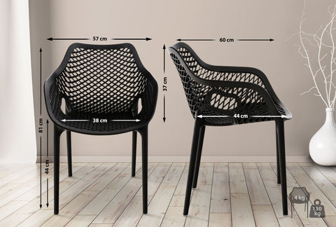 Stackable chair Air XL