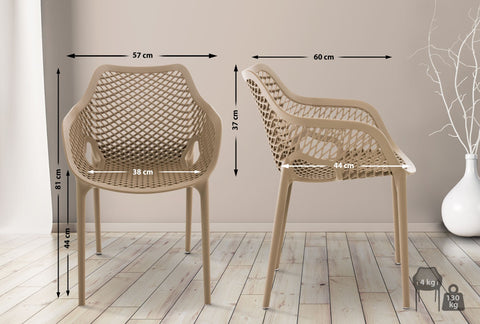 Stackable chair Air XL