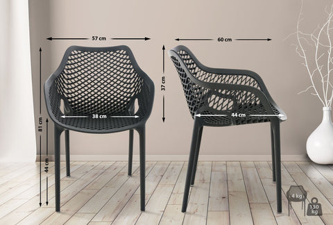 Stackable chair Air XL