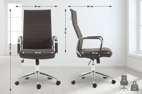 Office chair Kolumbus fabric