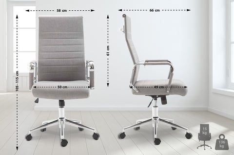 Office chair Kolumbus fabric