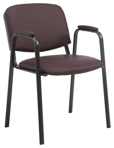 Visitor chair Ken Pro imitation leather