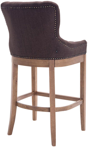 Bar stool Lakewood fabric, antique light