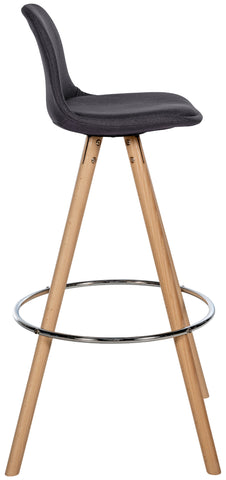 Bar stool Corbin fabric round