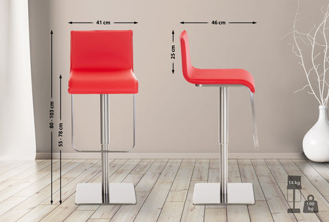 Bar stool Limon imitation leather