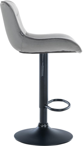 Bar stool Vonore velvet