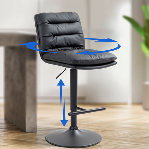 Bar stool Damar faux leather