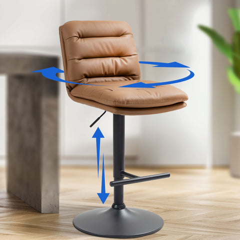 Bar stool Damar faux leather