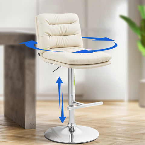 Bar stool Damar faux leather