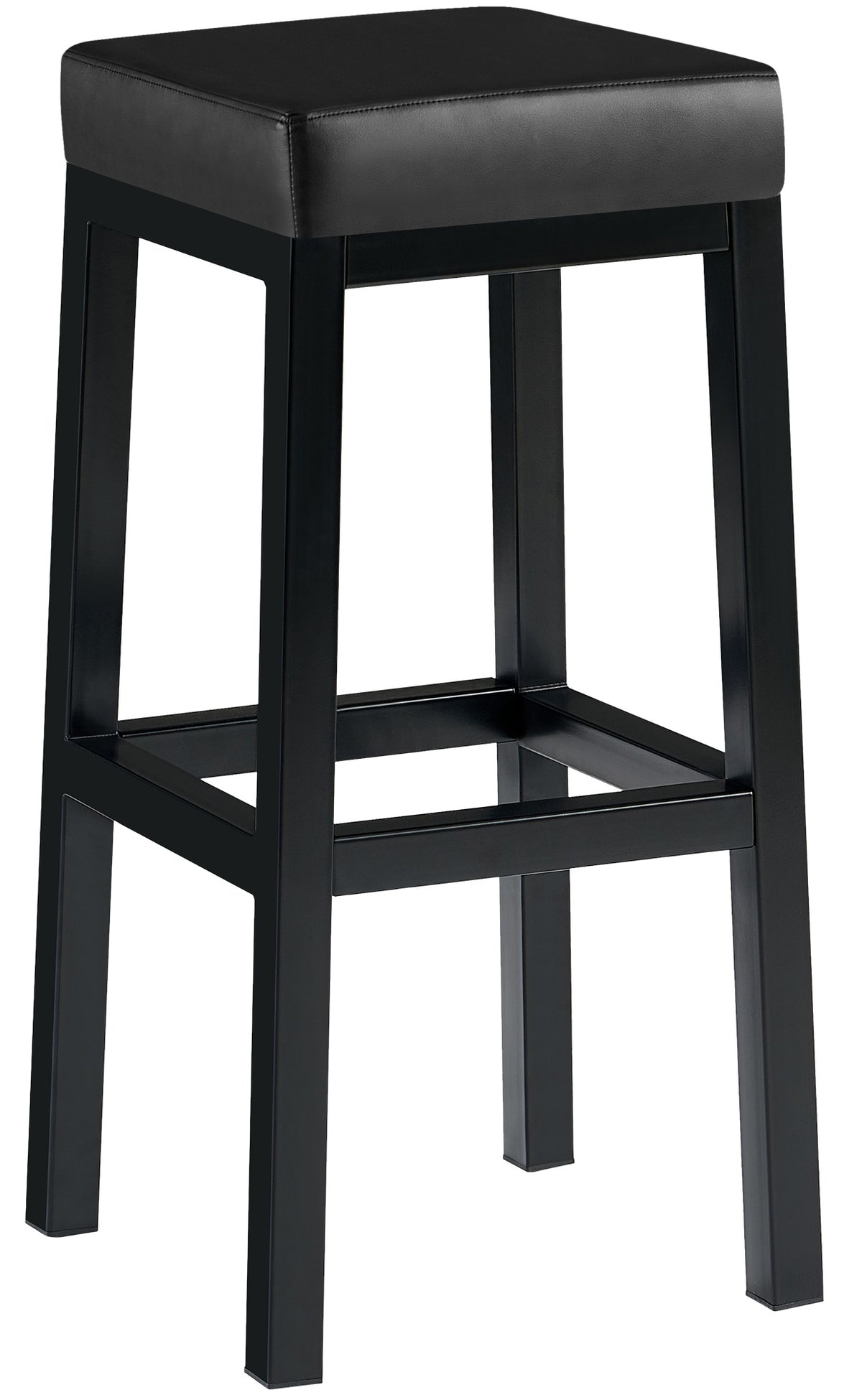 Bar stool Taylor seat height 83 cm metal frame black