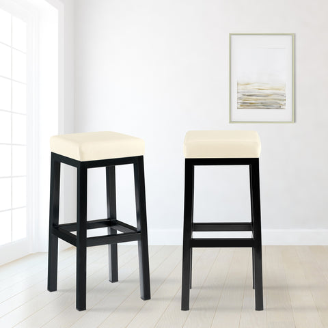 Bar stool Taylor seat height 83 cm metal frame black