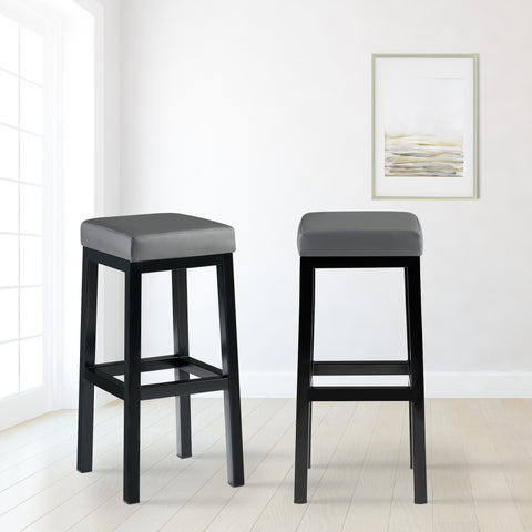 Bar stool Taylor seat height 83 cm metal frame black