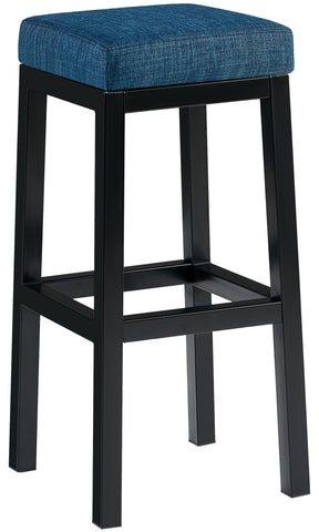 Bar stool Taylor seat height 83 cm metal frame black