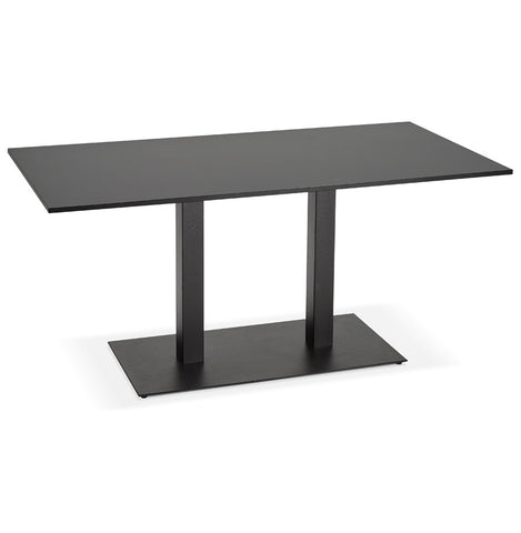 Design tafel / bureau 'AUSTIN' zwart - 160x80 cm