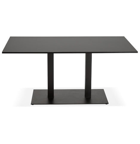 Design tafel / bureau 'AUSTIN' zwart - 160x80 cm