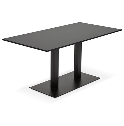 Design tafel / bureau 'AUSTIN' zwart - 160x80 cm