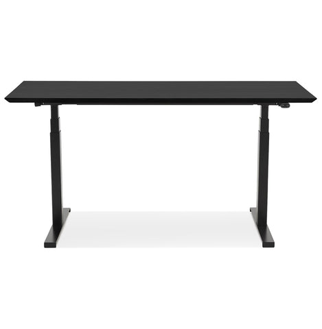 Black electric sit/stand desk 'BIONIK' - 150x70 cm