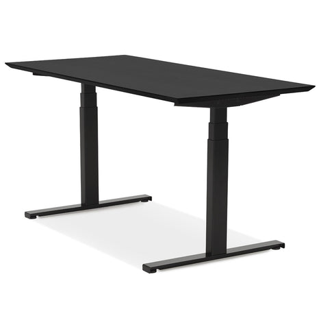 Black electric sit/stand desk 'BIONIK' - 150x70 cm