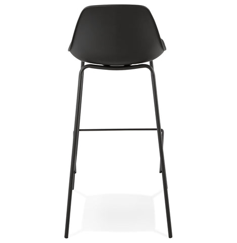 Black industrial bar stool 'COOKIE