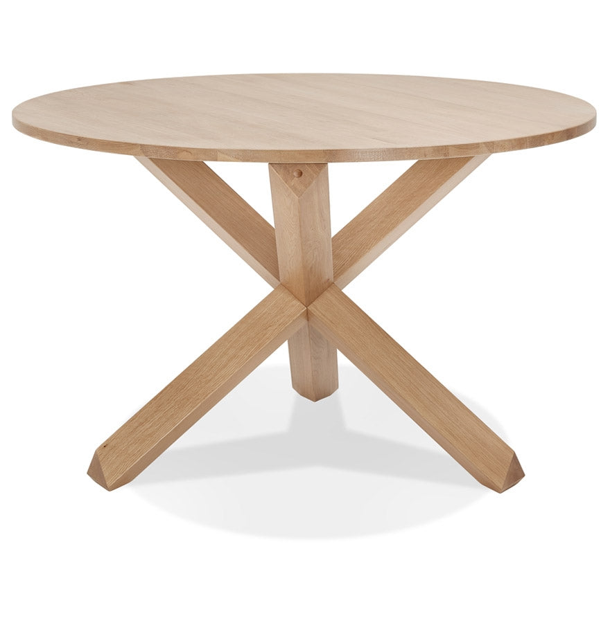 Ronde massief eiken 'FATY' design tafel