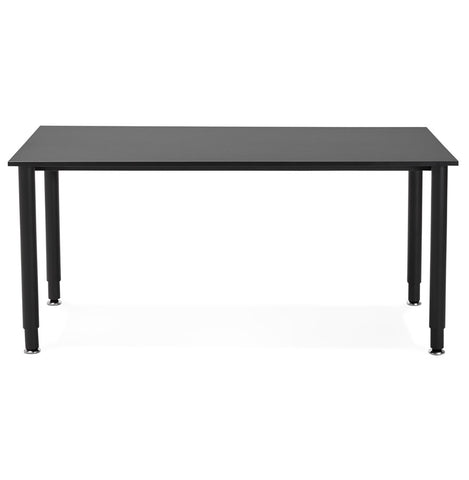 Vergadertafel / design bureau 'FOCUS' in zwart - 160x80 cm