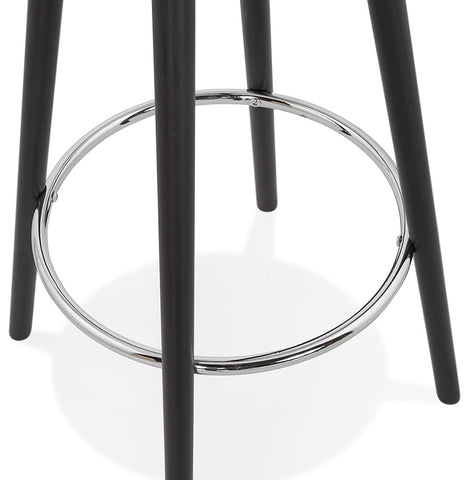 High design table / Standing table 'GALA' in black wood