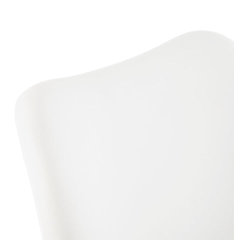 White, Scandinavian chair 'GOUJA'