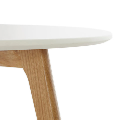 Lage ronde salontafel 'KOFY' Scandinavische stijl