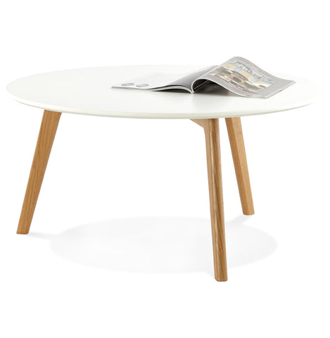 Lage ronde salontafel 'KOFY' Scandinavische stijl