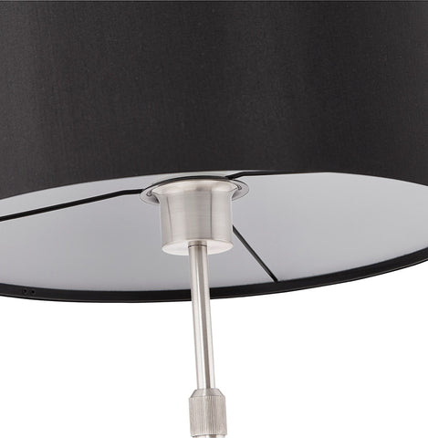 Black, height-adjustable table lamp 'LIVING MINI'