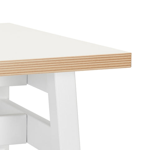 White high bar table 'NIKI' - 150x60 cm