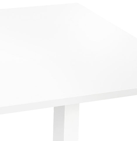 Height adjustable white desk 'OSMOSE' - 140x70 cm