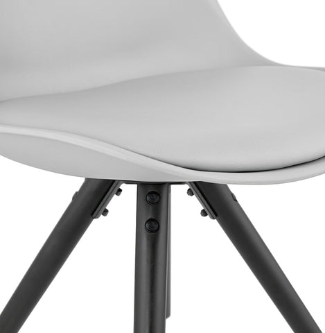 Designer chair 'PIPA' grey