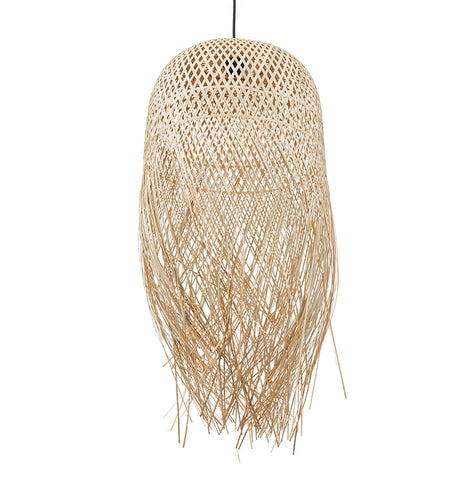 Pendant lamp 'SARINA' in natural bamboo