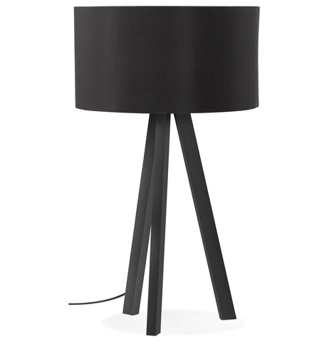 SPRING MINI' table lamp with shade and black base